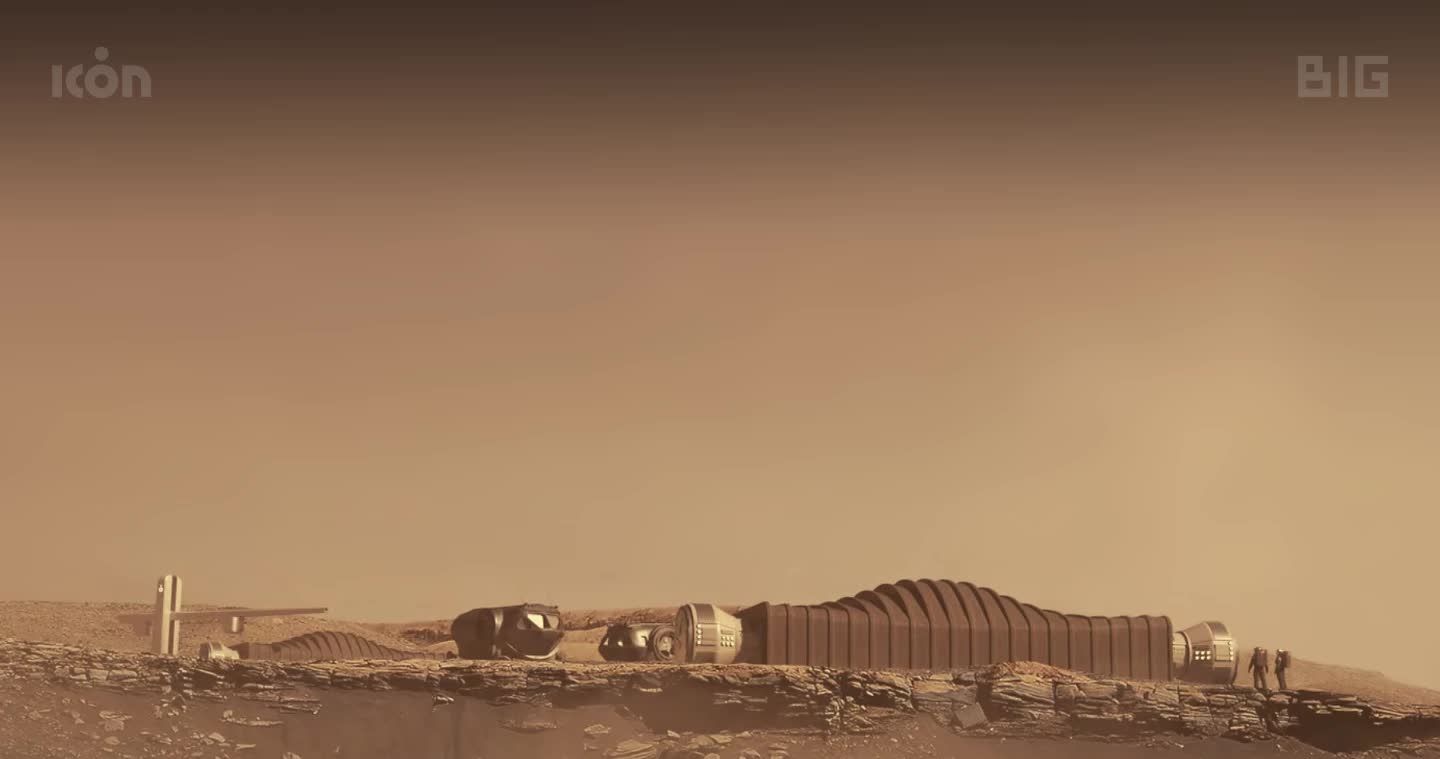 Mars Dune Alpha: 3D-печатная модель среды обитания НАСА на Марсе